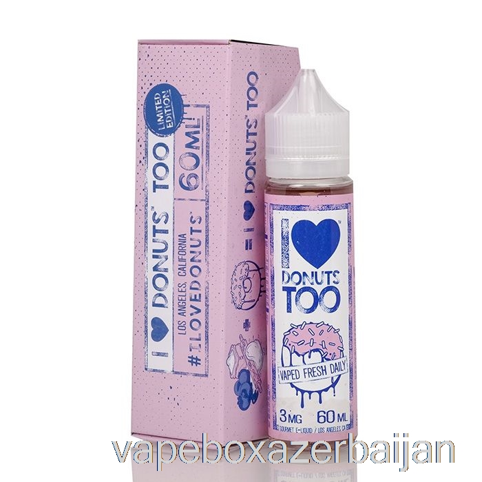 Vape Smoke I Love Donuts - Mad Hatter Juice - 60mL 0mg